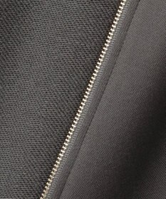 自由区 L クリアループバックジップ パーカー