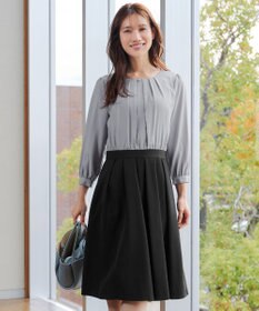 Tiaclasse 【ダブルクロス】シフォンドッキングワンピース