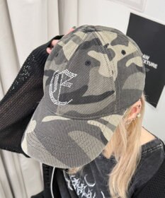 WEGO ラインストーンロゴキャップ