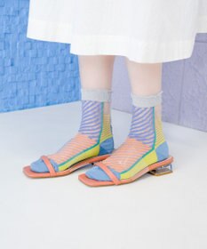 COQ しまうま シアーストライプソックス