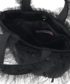 Maison de FLEUR チュールフリル2Wayトートバッグ