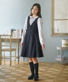 組曲 KIDS 【150-170㎝】ダブルカラー ブラウス