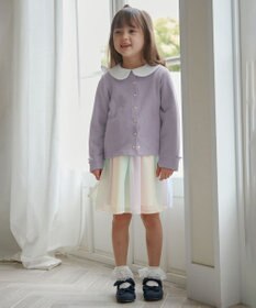 ANY KIDS スナップボタンカーディガン