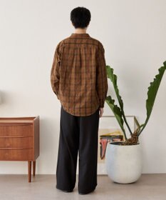 WEGO クリンクルチェックシャツ（LS）