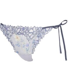 WACOAL Ｔバック ショーツ 【リボンブラ 脇すっきり】 BRB433とペア はきこみ丈あさめ バックのかぶりが広め ソング レディース PRA433 /ワコール