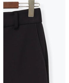 Te chichi 裏起毛パイピングストレートパンツ