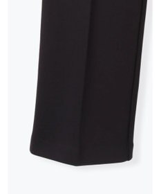 Te chichi 裏起毛パイピングストレートパンツ