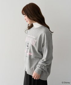 Green Parks ミッキー＆フレンズ／ラウンドヘム裏毛プルオーバー