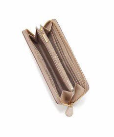 TOPKAPI 【TOPKAPI】角シボ型押し・ ラウンド 長財布 COLORATO コロラート