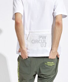 PW CIRCULUS 【UVカット / 吸水速乾 / 伸縮性抜群】【MEN】メッシュポケットモック