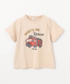 ANY KIDS 車プリント 半袖Tシャツ