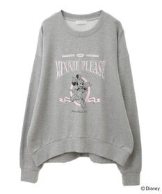 Green Parks ミッキー＆フレンズ／ラウンドヘム裏毛プルオーバー