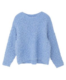 YECCA VECCA フェザーモールニット