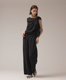 GRACE CONTINENTAL オーガンドレープトップ