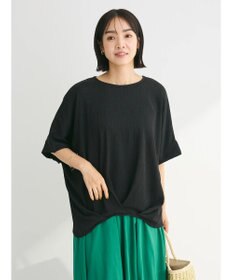 Green Parks 裾タック表面カットプルオーバー