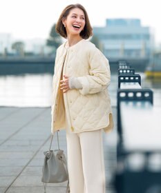 UNFILO L 【野呂佳代さん着用】BEAUTY FORM JERSEY イージーパンツ