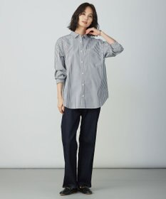J.PRESS LADIES L 【洗える】BASIC STRETCH DENIM ボーイフィット デニム
