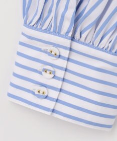 GRACE CONTINENTAL ボウタイギャザートップ