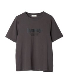earth music&ecology ロゴソリッドミニマルＴシャツ