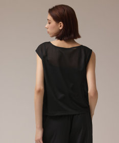 GRACE CONTINENTAL オーガンドレープトップ