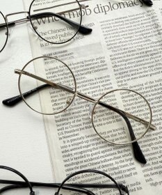 WEGO 【ユニセックス着用ITEM】メタルレームクリアレンズアイウェア