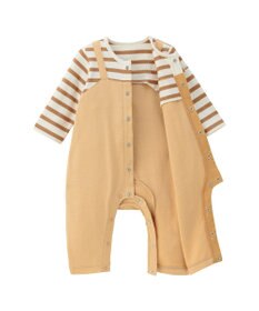 MIKI HOUSE HOT BISCUITS カバーオール＆ローカットソックスギフトセット【BOX付き】