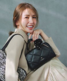 TOCCA 【美人百花掲載】OREILLER BAG ミニボストンバッグ