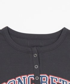 WEGO ヘンリーネックロゴSSトップ