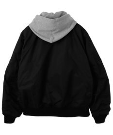 WEGO 【ユニセックス着用ITEM】パテッドフードMA－1