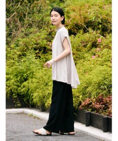 AMERICAN HOLIC 接触冷感フレンチスリーブカットチュニック