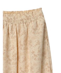 earth music&ecology フラワーティアードテックスカート