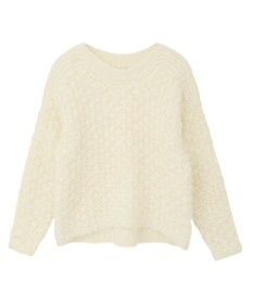 YECCA VECCA フェザーモールニット