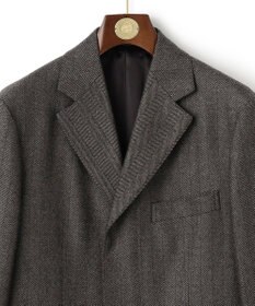 J.PRESS MEN 【ARTHUR HARRISON】 2080ヘリンボンフランネルチェスター コート