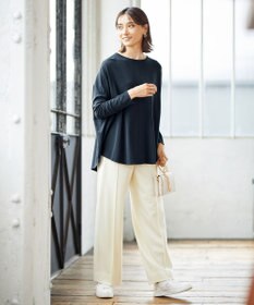 ICB 【洗える・WEB限定カラーあり】 ヴィスコースワイド プルオーバー