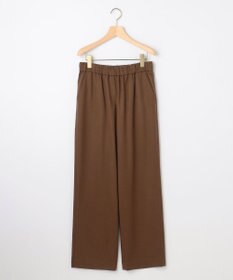 組曲 L 【加藤ローサさん着用】ツイル起毛ストレート パンツ