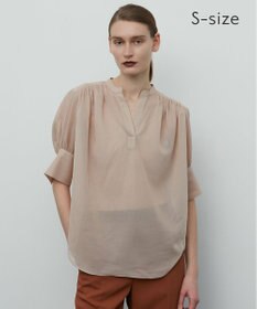 BEIGE， 【S-size】BAC / ハーフスリーブブラウス