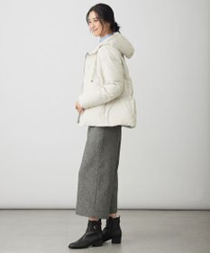 J.PRESS LADIES S 【洗える】タフタダウン ショート丈 コート