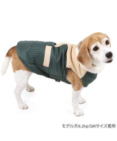 PET PARADISE ペットパラダイス 保温 エアベスト グリーン 中型犬 大型犬