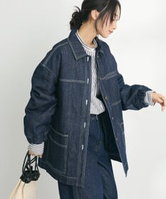 CRAFT STANDARD BOUTIQUE デニム裏キルトコート