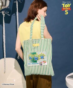 AMERICAN HOLIC 【TOY STORY 5】ストライプパイルトートBAG