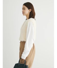 Green Parks ・Ｐｅｔｉｔ　Ｆｌｅｕｒ　シャギーニットベスト