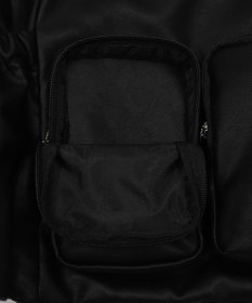 WEGO 【ユニセックス着用ITEM】2ポケットPUドロストナップサック