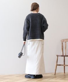 AMERICAN HOLIC バイカラーニットプルオーバー