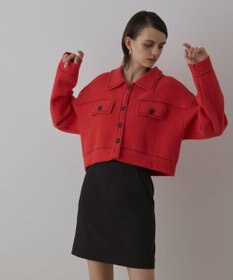 ステッチニットジャケット / GRACE CONTINENTAL | ファッション通販