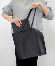 blancle シュリンクレザー ガゼット2wayトートバッグ