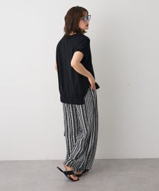 CRAFT STANDARD BOUTIQUE レーヨン総柄ワイドパンツ