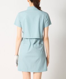 FILA GOLF／marie claire 【marie claire SPORT】 シアサッカーワンピース