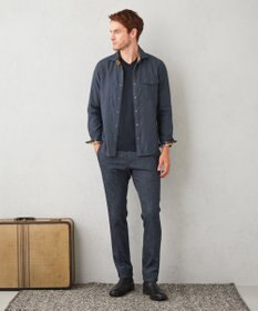 JOSEPH ABBOUD 【ウエストも伸びる】ツィーディージャージーストレッチ パンツ