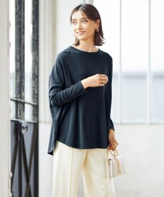 ICB 【洗える・WEB限定カラーあり】 ヴィスコースワイド プルオーバー パイングリーン系