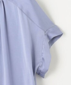 自由区 【XSサイズあり/洗える】ビンテージサテン ブラウス